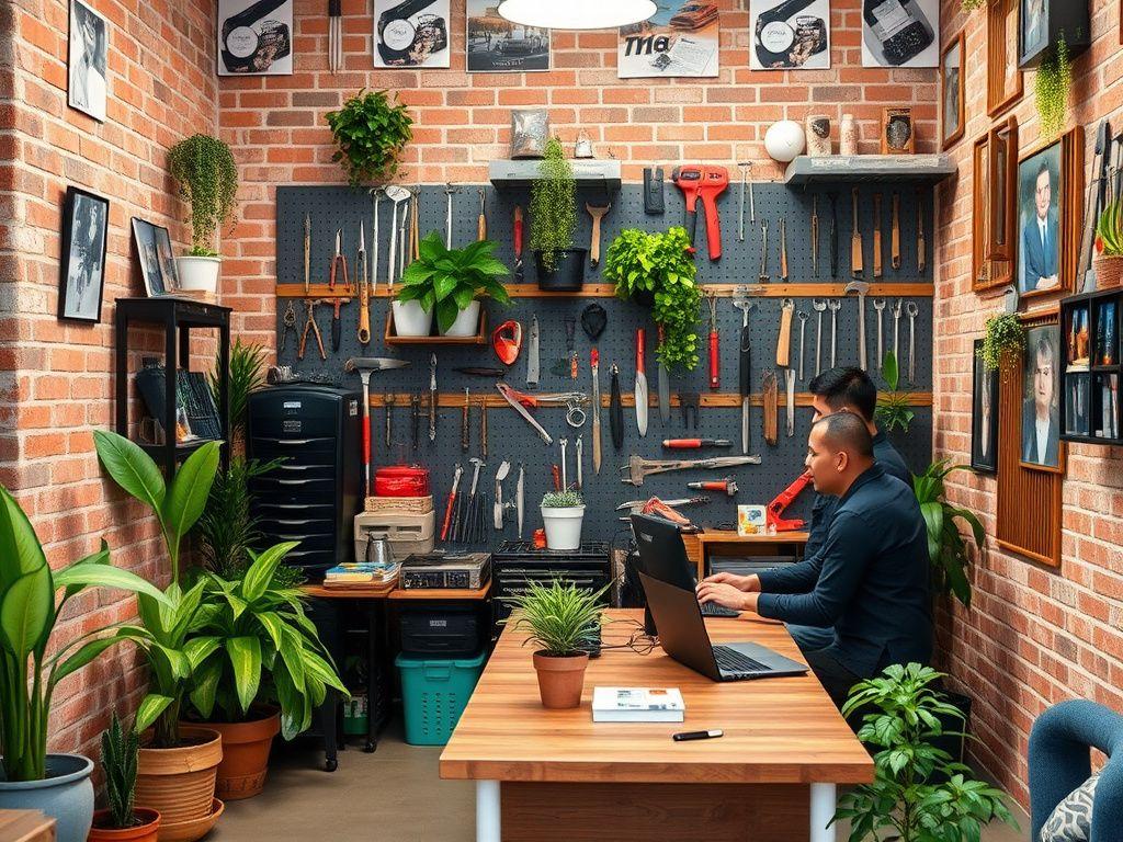 VaporDex workshop and dispatch desk in Bangsar