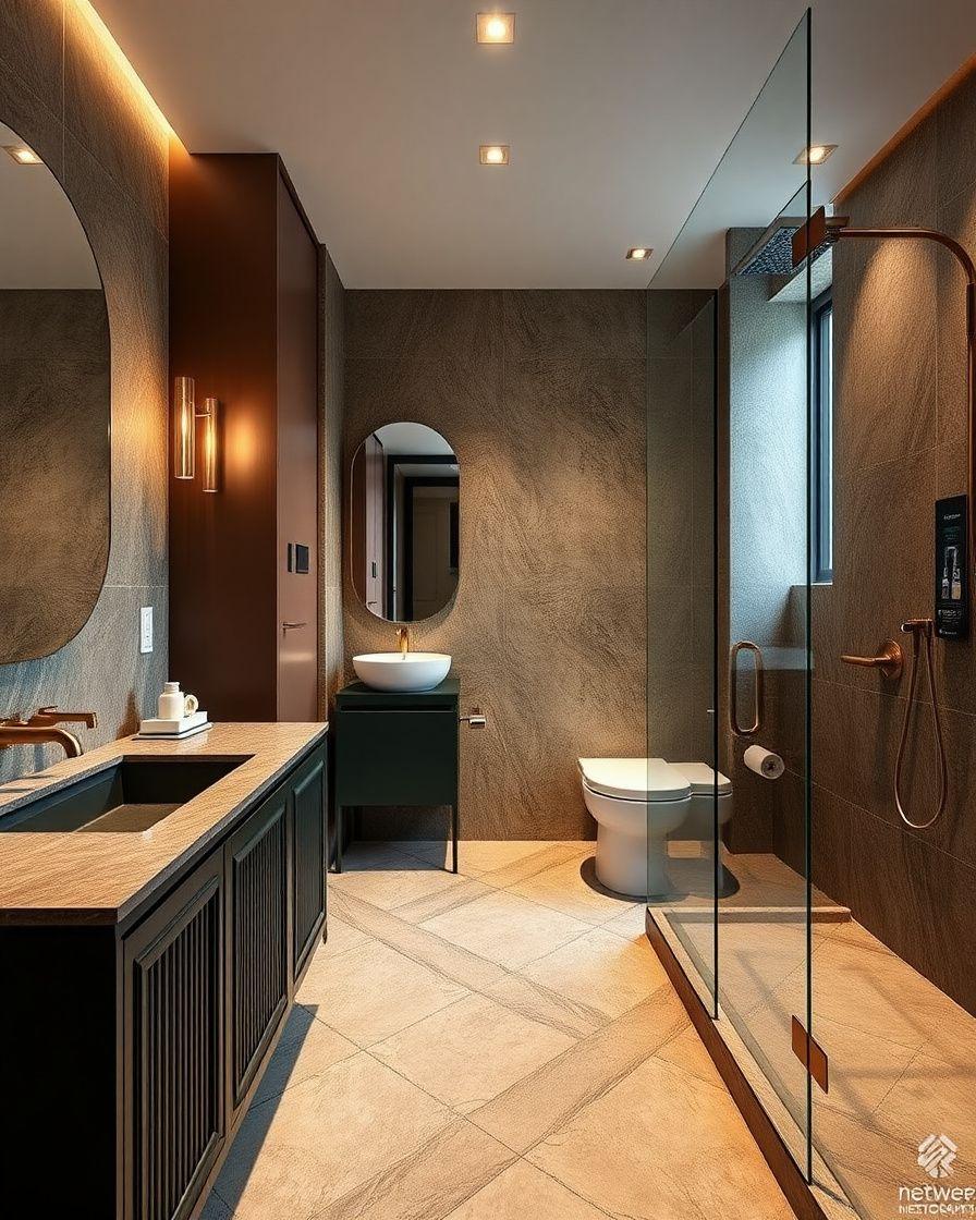 Renovated condo bathroom in Bangsar